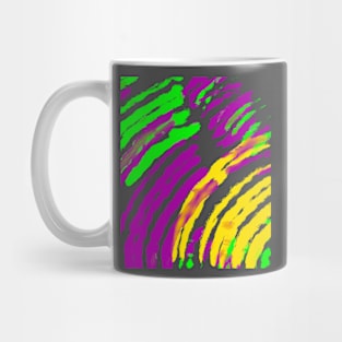 Abstract Mardi Gras Design 2023 Mug